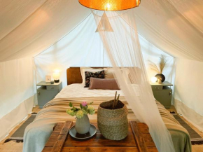 Vintage tent at the Lovsin Estate